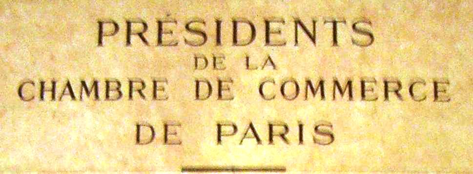 Derode President Chambre Commerce Paris